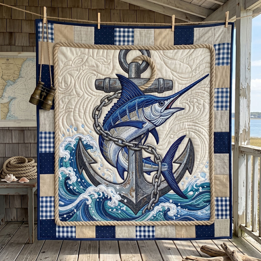 Coastal Marlin Escape WN0206004CL Quilt