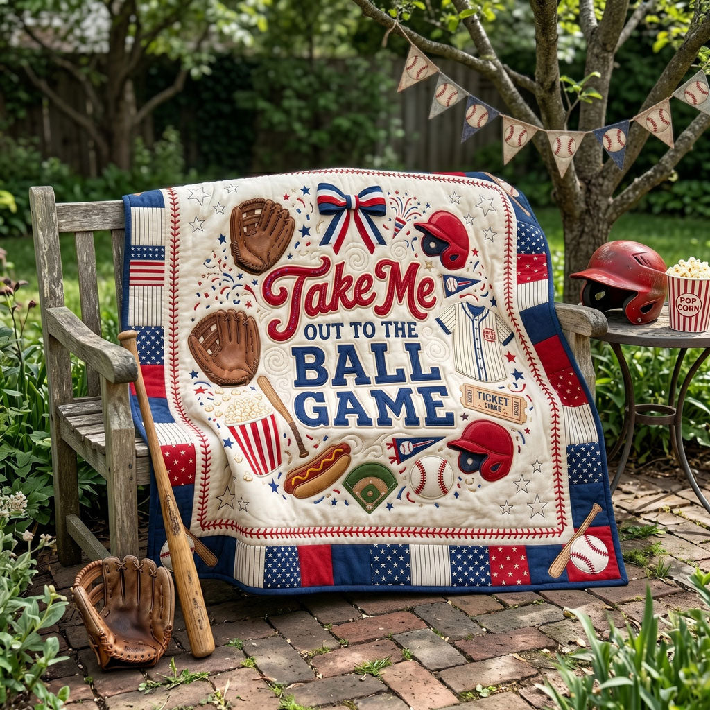 Take Me To The Ball Game WN0206015CL Quilt