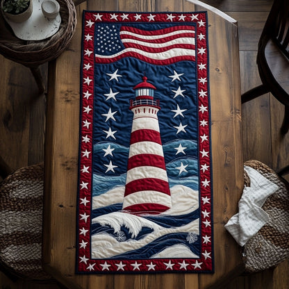 Lighthouse Solace WN0906078CL Quilted Table Runner