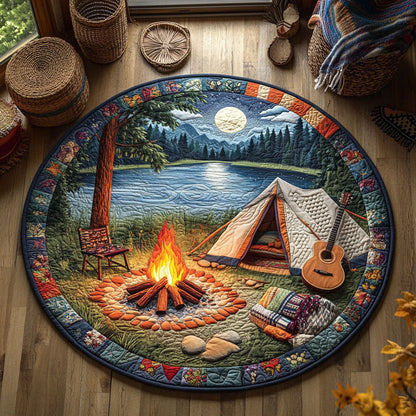 Camping WJ2404042CL Quilted Round Mat