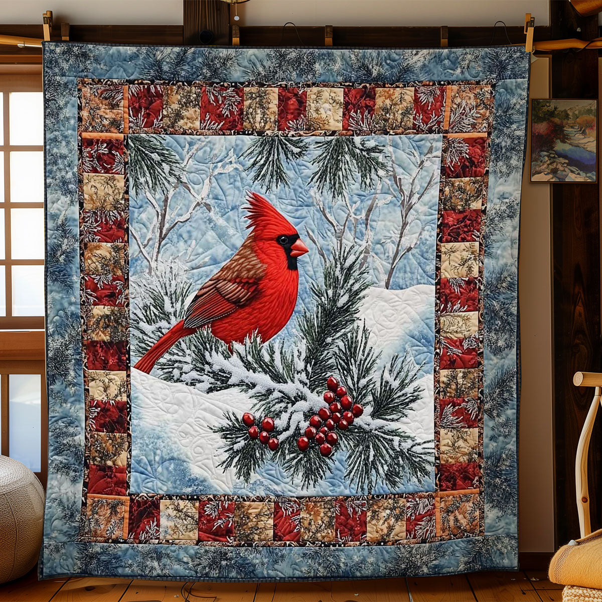 Cardinal Snow WN2002037CL Quilt