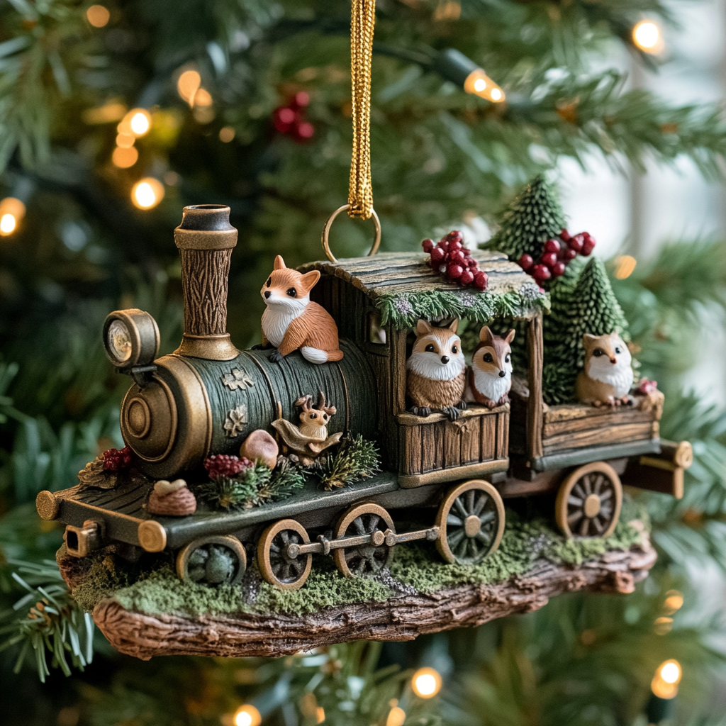 Wild Railway CP2811176CL Christmas Ornament
