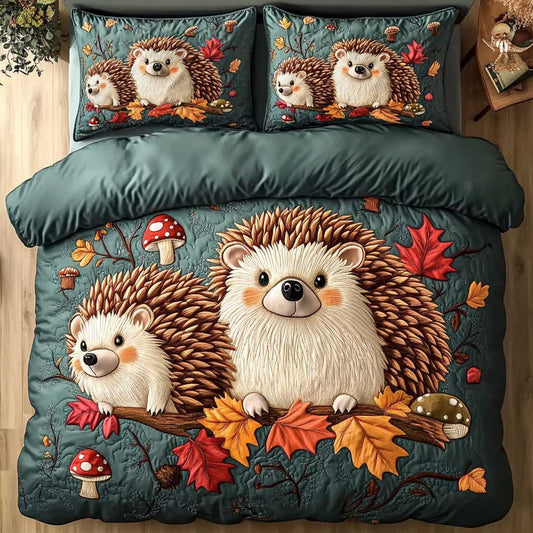 Mossy Hedgehog WN1203044CL Duvet Cover Set