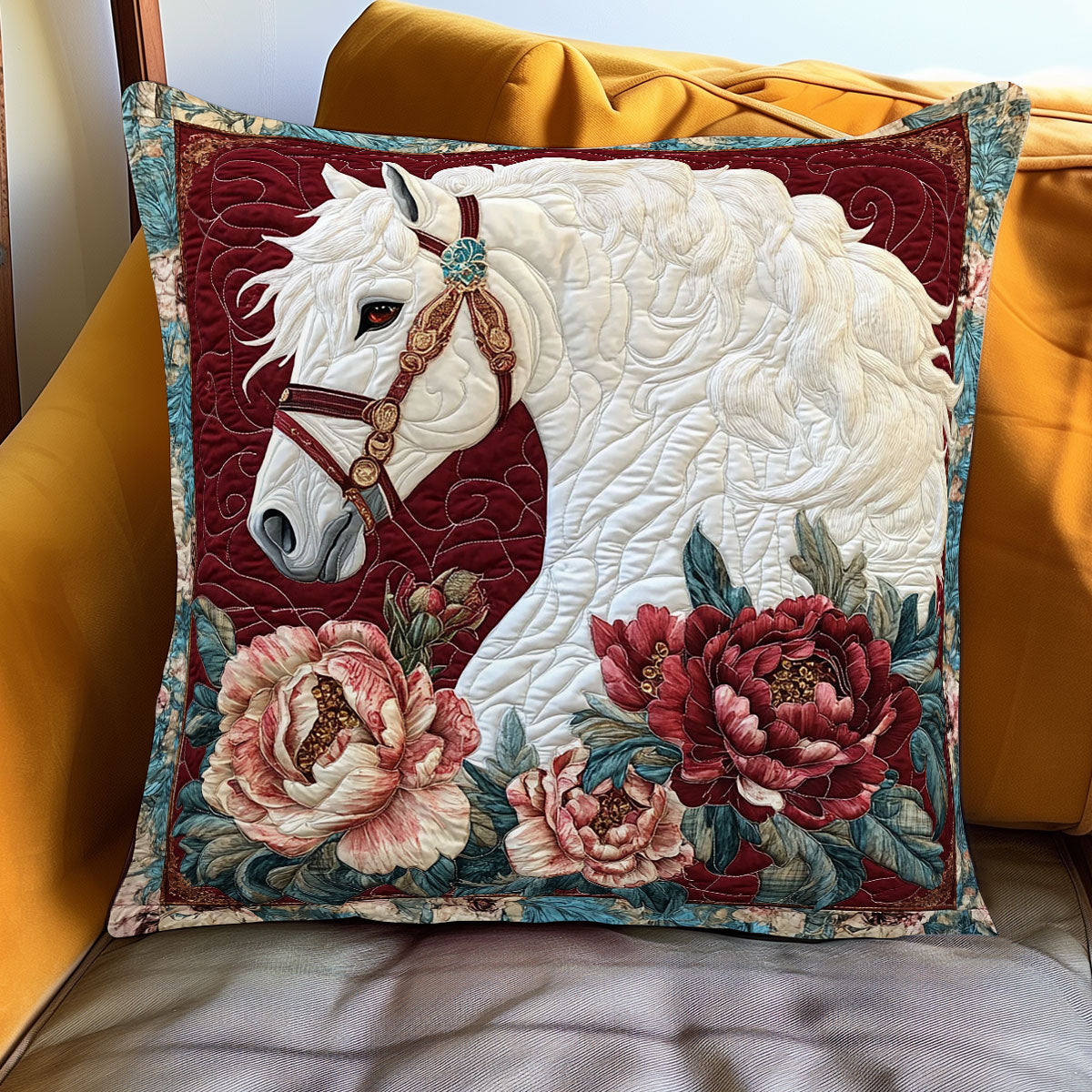 Noble Blossom CP1501023CL Quilt Pillow Case