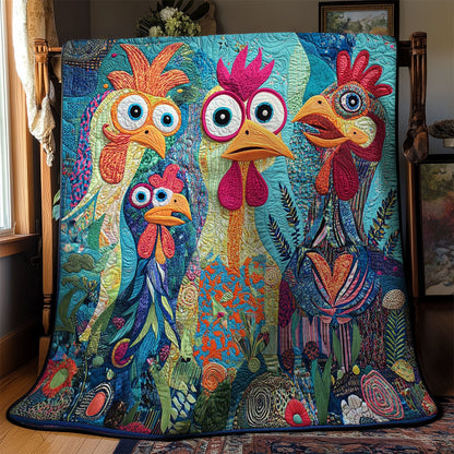 Hilarious Chicken WN0403007CL Quilt