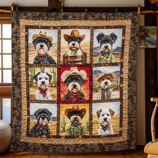 Cactus Schnauzer WN0901011CL Quilt