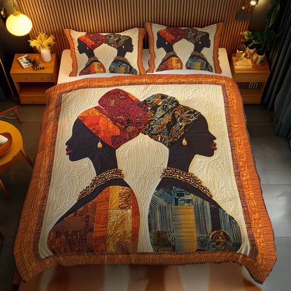 African Woman Heritage WN0703072CL Duvet Cover Set