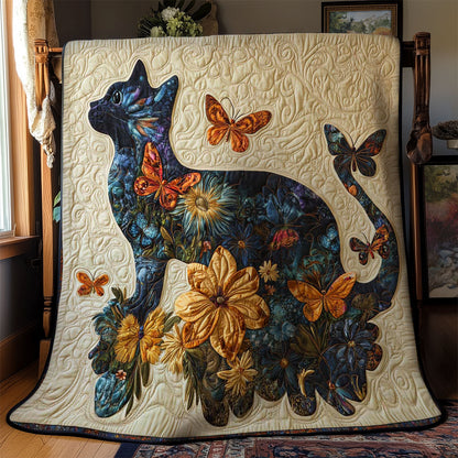 Botanic Cat Dream WN0302036CL Quilt