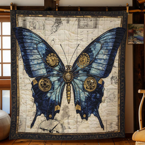 Ethereal Steampunk Butterfly WN0402039CL Quilt