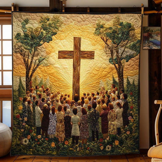 Christianity Forest Of Faith WN0603035CL Quilt