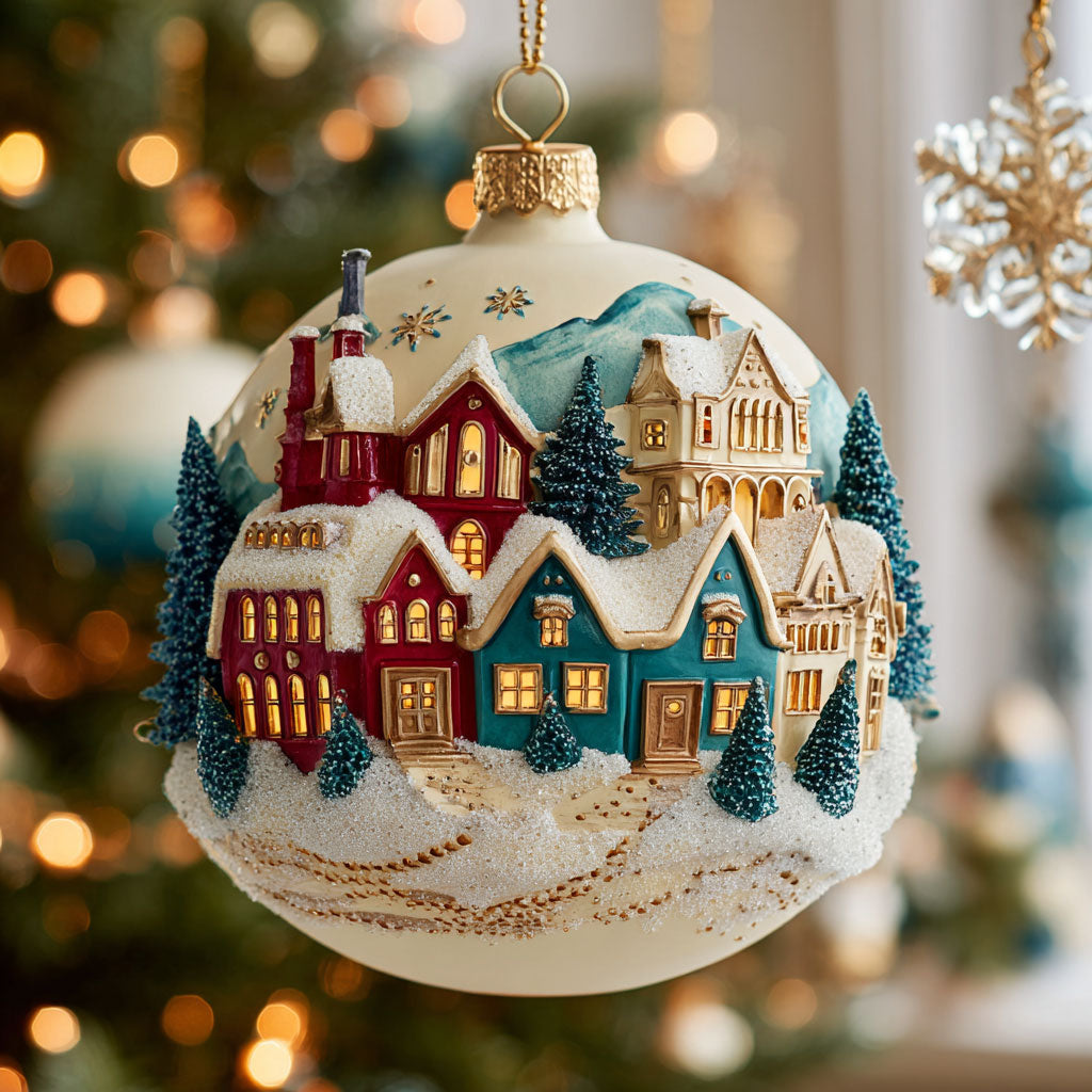 Winter Village CW1012070CL Christmas Ornament