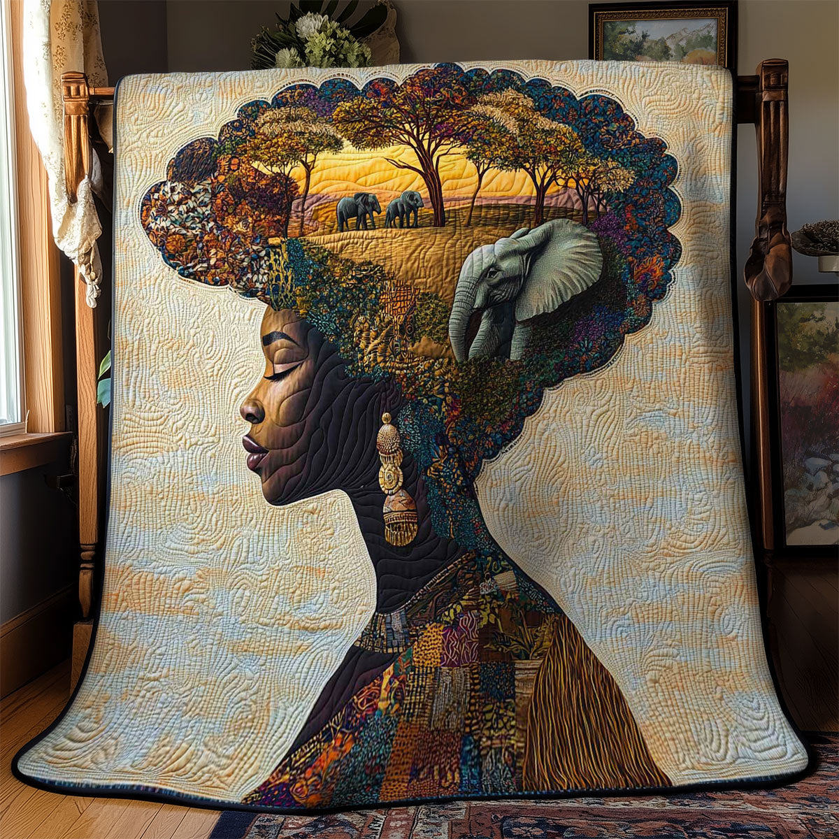 African Queen WN0303074CL Quilt