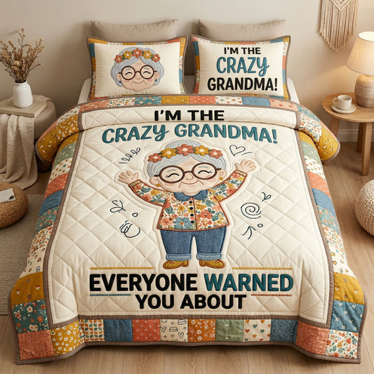 Crazy Grandma XR0804014CL Duvet Cover Set