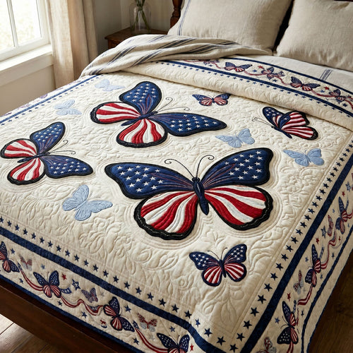 Liberty Butterflies WN0605013CL Quilt