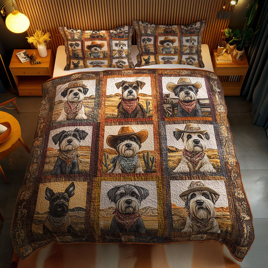 Bandana Schnauzer WN0901058CL Duvet Cover Set