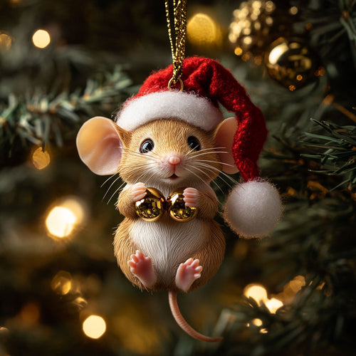 Tiny Mouse WN1512061CL Christmas Ornament