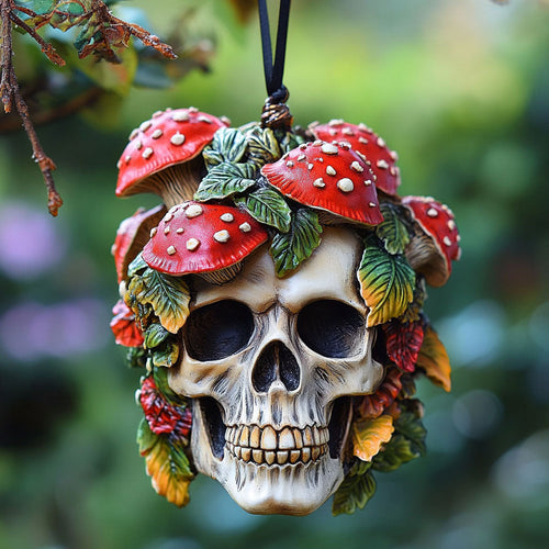 Shroom Spirit Skull WN2810062CL Christmas Ornament