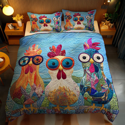 Goofy Chicken WN0803100CL Duvet Cover Set