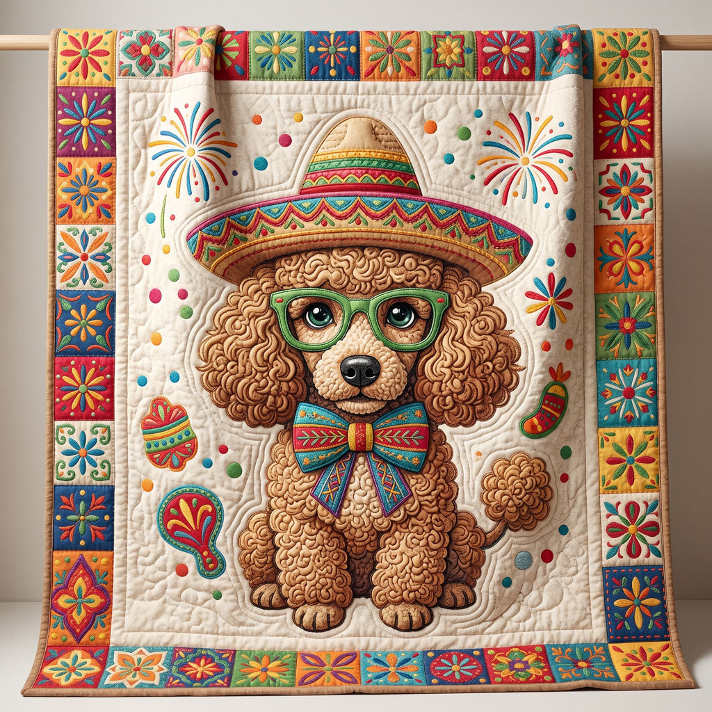 Fiesta Poodle WN1804007CL Quilt