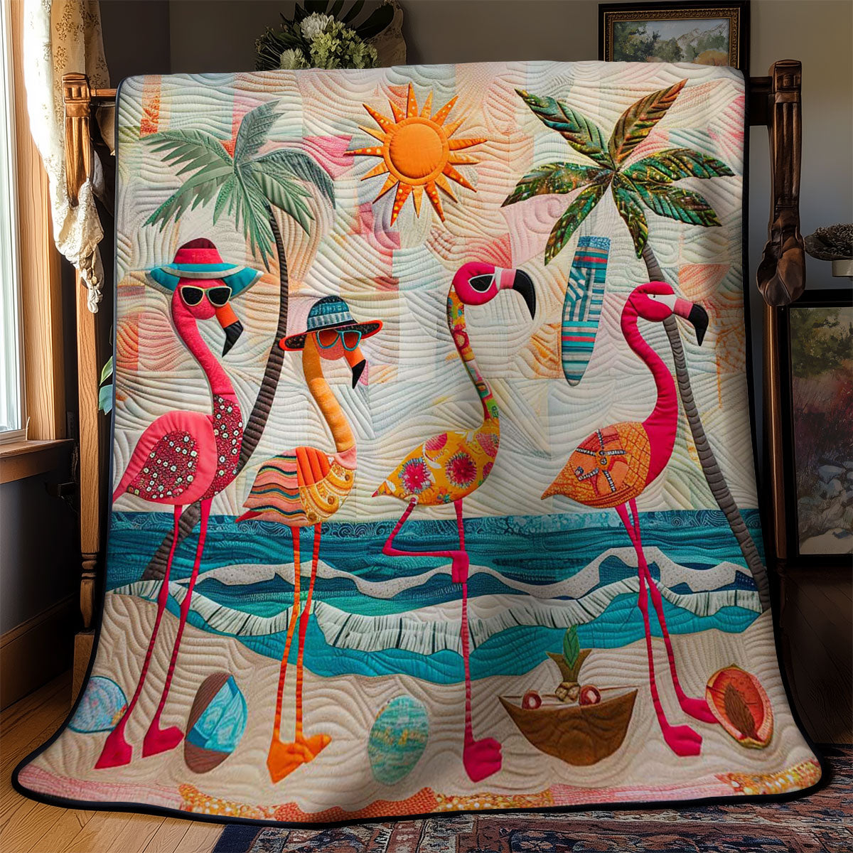 Flamingo Vibes WN2002003CL Quilt