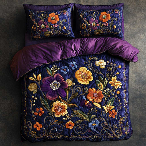 Midnight Flower WN0303043CL Duvet Cover Set