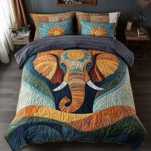 Deep Calm Elephant WN0801021CL Duvet Cover Set