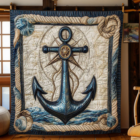 Lost Treasure Anchor WN0602020CL Quilt