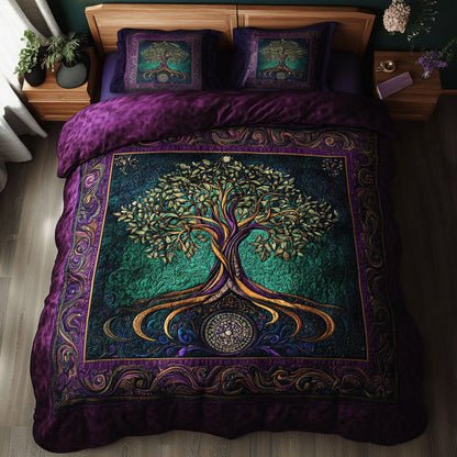 Lotus Tree Of Life WN1001024CL Duvet Cover Set
