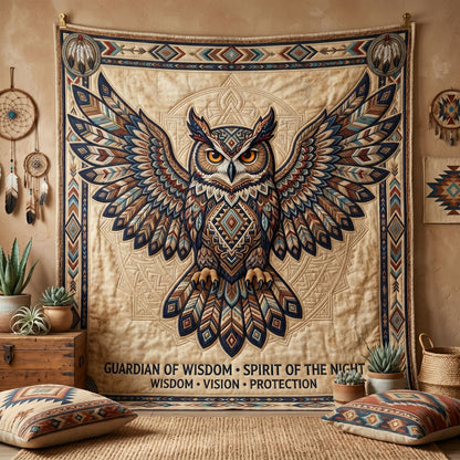 Guardian Owl Spirit WN0806004CL Quilt