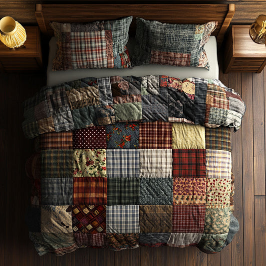 Vintage Patchwork WJ1005022CL Duvet Cover Set