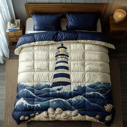 Old Coast Lighthouse WN0801061CL Duvet Cover Set
