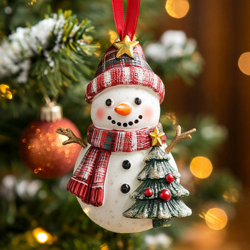 Snowman Smile CW1310013CL Christmas Ornament