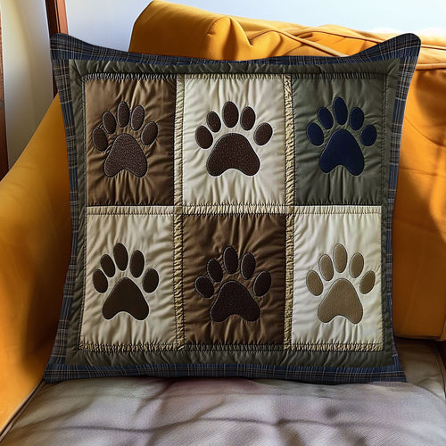 Wild Trail Paw Dog WN2304050CL Quilt Pillow Case