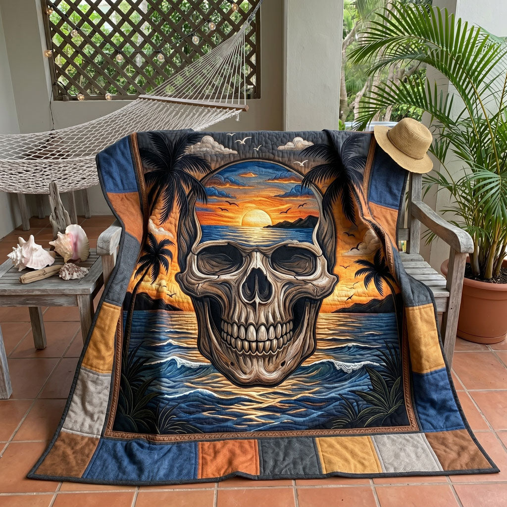 Sunset Skull Cove WN1805013CL Quilt