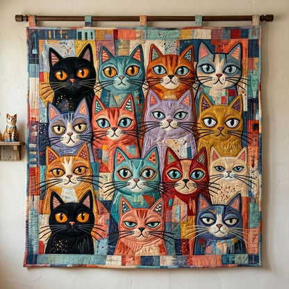 Patchwork Purrs WN2905015CL Quilt