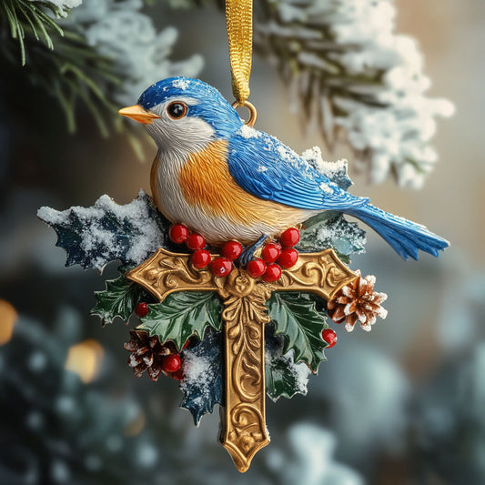 Silent Bluebird WN2710055CL Christmas Ornament