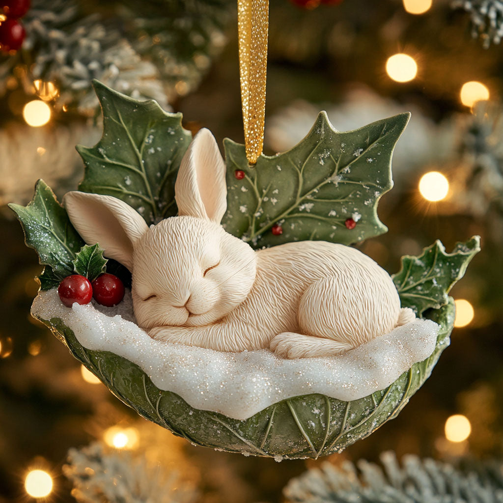 Bunny Haven CP0312012CL Christmas Ornament