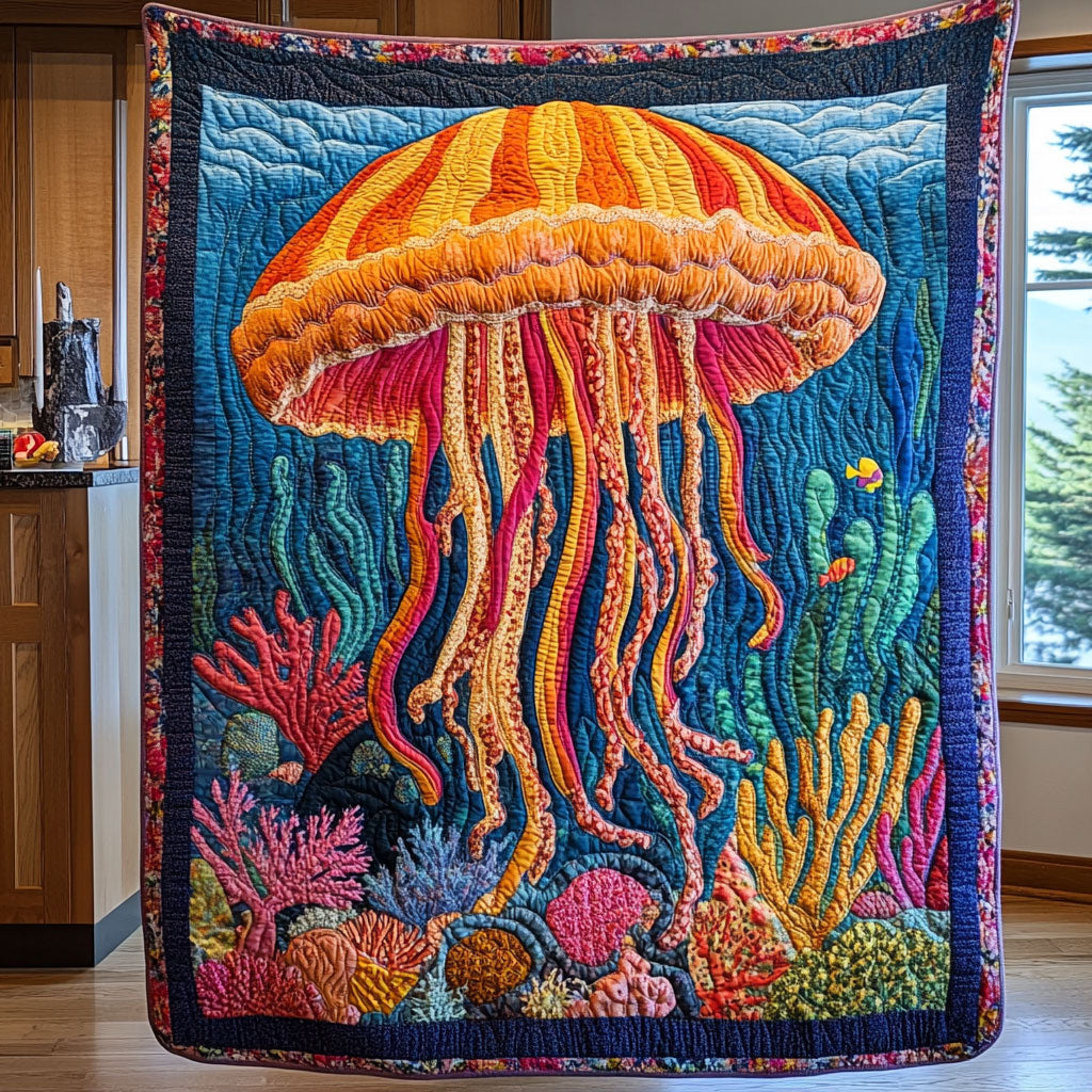 Coral Symphony CP2308070CL Quilt