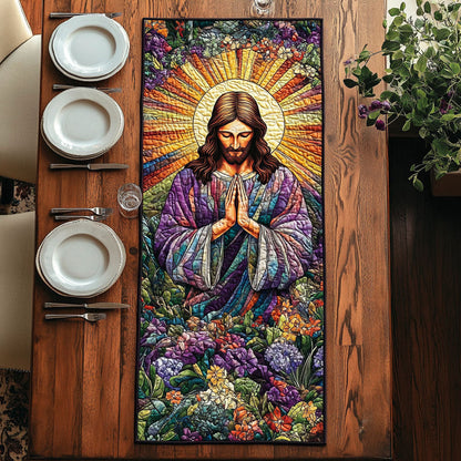 The Shepherd’s Prayer WJ2105032CL Quilted Table Runner