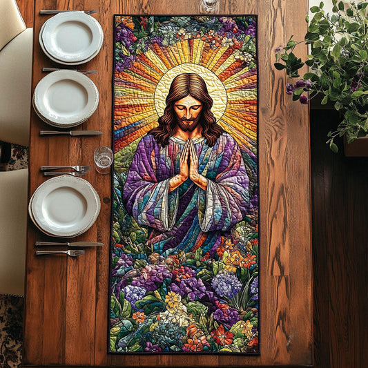 The Shepherd’s Prayer WJ2105032CL Quilted Table Runner