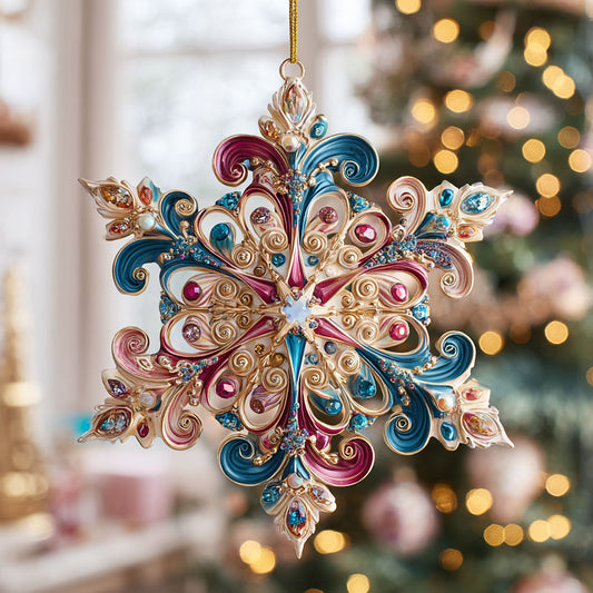Pink Burst CW0912034CL Christmas Ornament