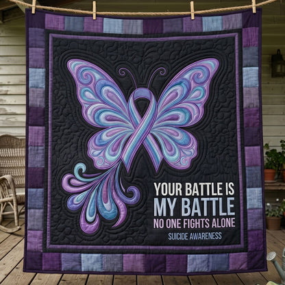 Strength Together Butterfly WN2304019CL Quilt
