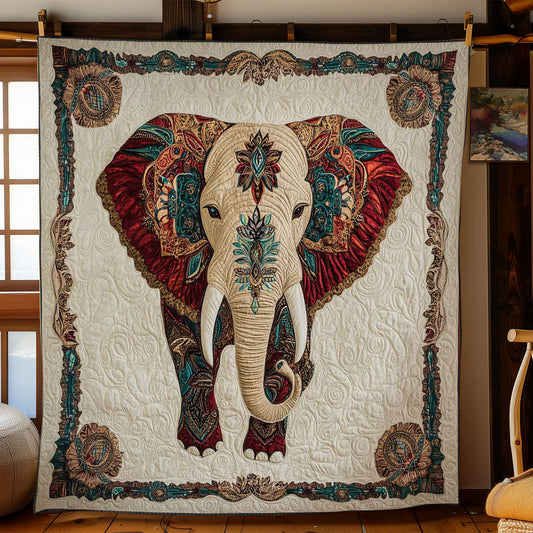 Elephant Harmony WN2201034CL Quilt