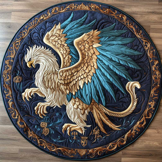 Ancient Griffin WN2404031CL Quilted Round Mat
