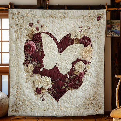 Romantic Butterfly WN1102001CL Quilt