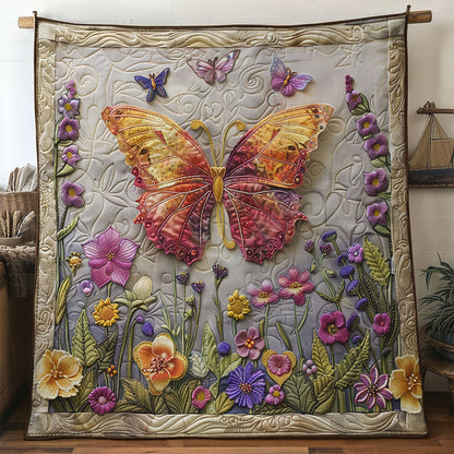 Meadow Butterfly WN1201063CL Quilt