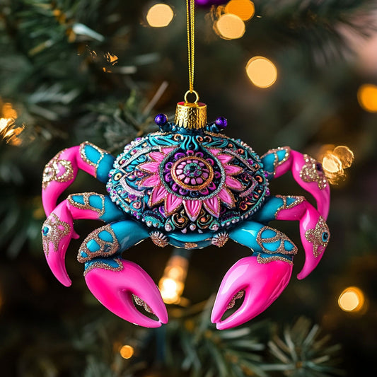 Crab Charm CW2711007CL Christmas Ornament