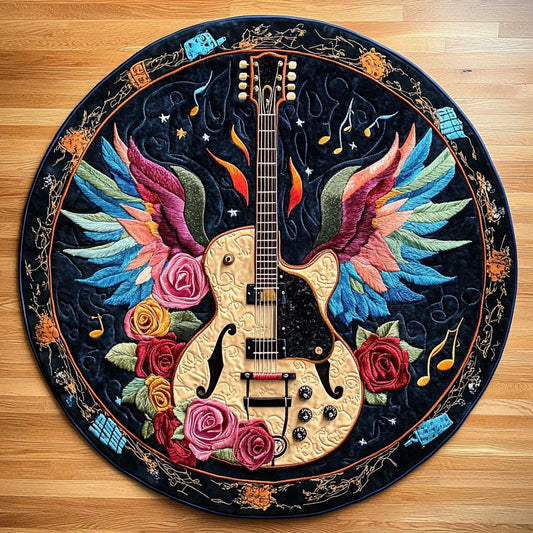 Electric Guitar WN2204017CL Quilted Round Mat