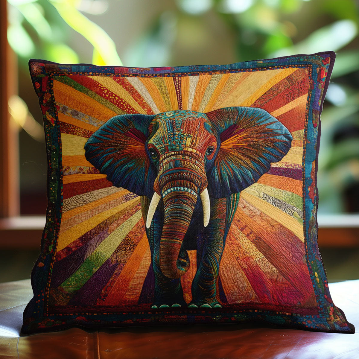 Majestic Elephant WN1002112CL Quilt Pillow Case