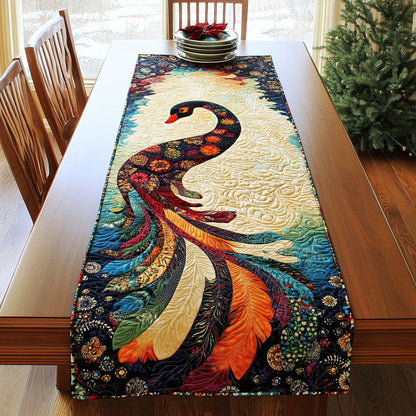 Celestial Plumage WJ1807030CL Quilted Table Runner